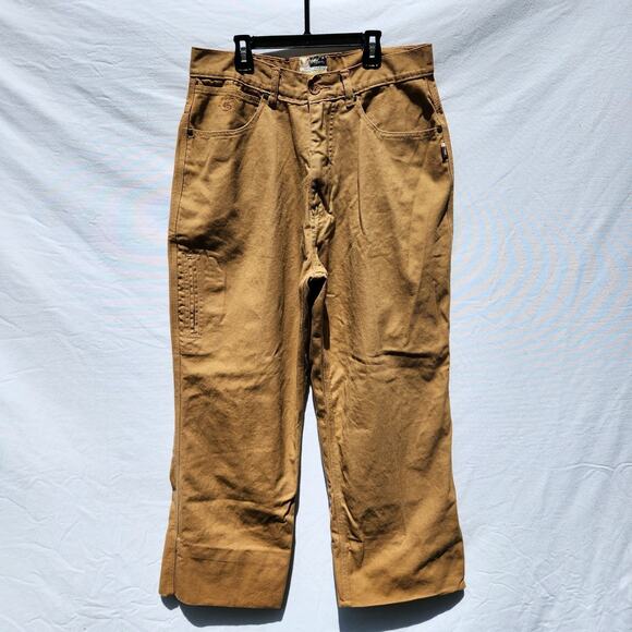 Vintage 2000s State Property Tan Jeans Roca Wear Pants Men's 34x26 Y2K Baggy - Picture 1 of 9